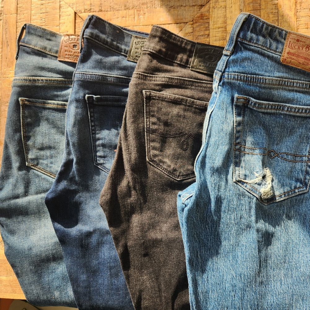Lucky Brand Skinny Denim - 4 Pairs